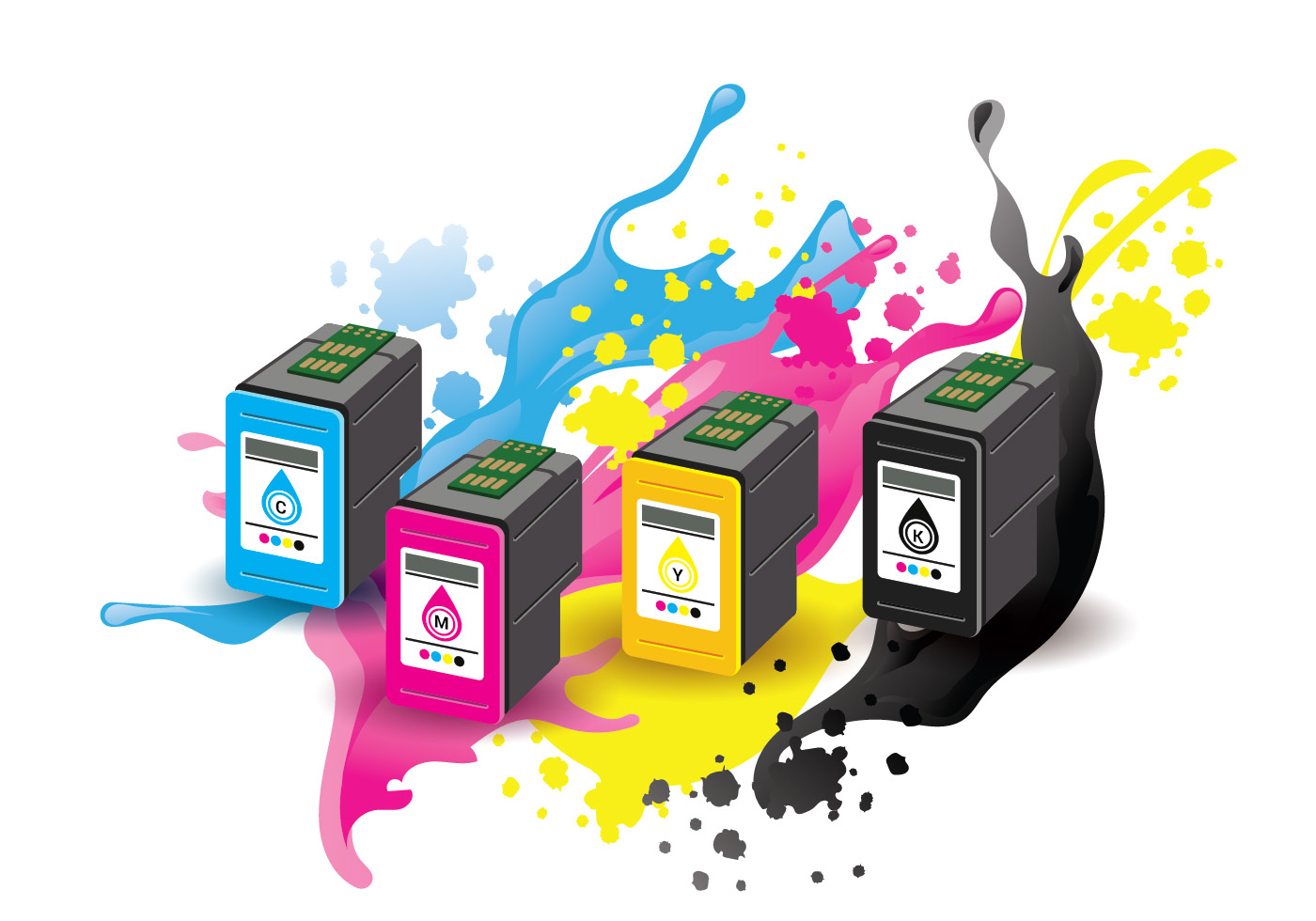 cmyk ink